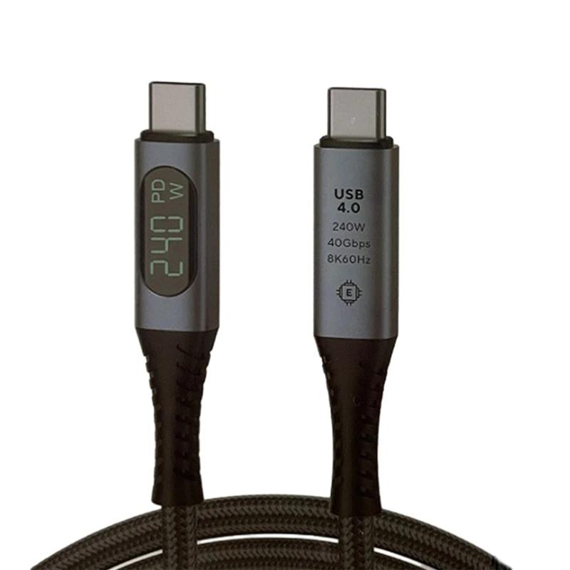 Thunderbolt4 ޴ 15Pro/15ProMax ƮϿ USB 4 240W Type C  
